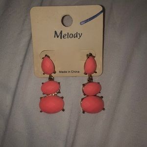 Light pink earings